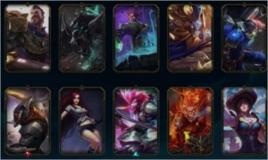 CONTA LEAGUE OF LEGENDS BORDA PLATINA UNRANKED 65 CAMPEÕES LOL