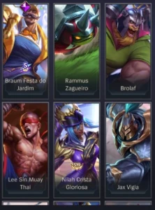 Conta Lol Wild Rift Ex Diamante - League of Legends: Wild Rift LOL WR