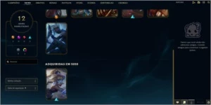 LOL CONTA PLAT 4 MMR DIAMANTE - League of Legends