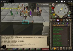 MAX MAIN 1828 TOTAL, 275QP,FULL VOID ELITE, RIGOUR+AUGURY e+ - Runescape RS