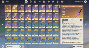 AR25 - Ayaka + BIS + Atlas + 8 tiros - Genshin Impact
