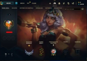 Conta Prata IV - Email não confirmado - League of Legends LOL