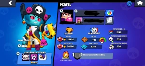 Conta Brawl Stars Boa E Barata Com Diversas Coisas