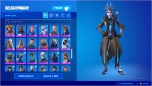 Conta Fortnite (muitas skins) + salve o mundo (farm v-bucks)