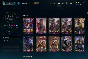 Conta Lol 670 Skins|Todos Os Bonecos|5K Gasto|Lvl 612 - League of Legends