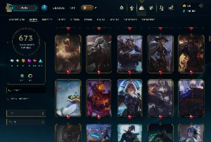 Conta Lol 670 Skins|Todos Os Bonecos|5K Gasto|Lvl 612 - League of Legends