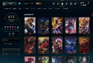 Conta Lol 670 Skins|Todos Os Bonecos|5K Gasto|Lvl 612 - League of Legends