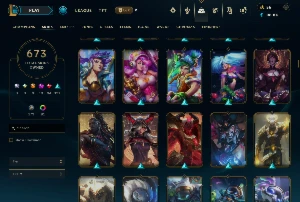 Conta Lol 670 Skins|Todos Os Bonecos|5K Gasto|Lvl 612 - League of Legends
