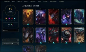 Conta LoL Smurf Level 39/ 12 skins/ Preço Negociável - League of Legends