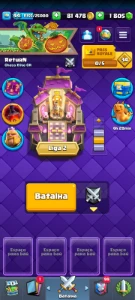 Conta Clash Royale várias cartas Full e gemas