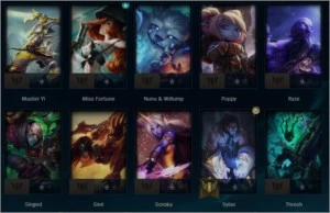 Conta de League of legends Gold 4 (e-mail verificado) LOL