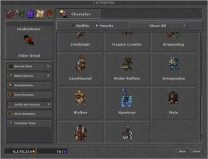 DRUID LV 550+ ML 113 NON-PVP VERDE - Tibia