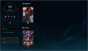 CONTA LEAGUE OF LEGENDS COM ICONE RARO ULTIMATE LOL