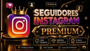 Seguidores Instagram 10.000 Seguidores Brasileiros Premium - Redes Sociais
