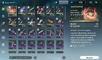 Conta Premium (Hiyuki C3, Sigrika C2, Hsin, Aemeth +armas) - Wuthering Waves