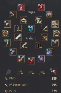 Black Desert Striker/Arqueiro 674GS