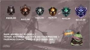 STANDARD ELOJOB - LEAGUE OF LEGENDS LOL
