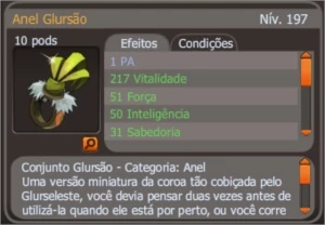 Anel Glursão EXO AP! - Dofus