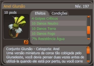 Anel Glursão EXO AP! - Dofus
