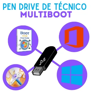 Pen drive multiboot para técnico