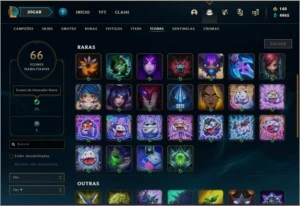 Conta DIAMANTE 3 com 6 skin e 27 champs - League of Legends LOL