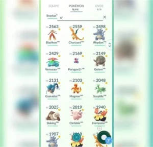 Pokémon Go! 50 Pokémon 100% por 40,00 reais!