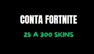 Conta Fortnite 25 A 300 Skins