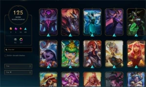 Conta lol com várias skins - League of Legends