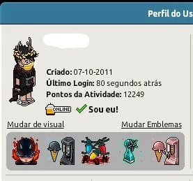 Conta Habbo com varios visuais raros nome pessoal