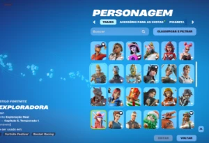 Conta fortnite OG/Tryhard com itens raros e exclusivos