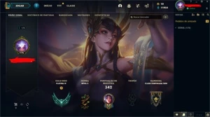 conta lol platina 4 - League of Legends