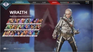 Vendo conta apex lvl 256 herança wraith + skins - Apex Legends