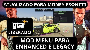Mod Menu para GTA Online Legacy e Enhanced e libera o GTA+ 