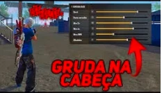 Free Fire Sensibilidade Mobile igual Regedit/Emulador