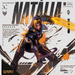 Conta Mlbb|Lv 71|Collector Natália|129 Heróis|230 Skins|