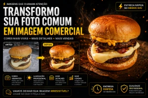 Edição de Fotos Profissionais para Anúncios (Venda Mais)