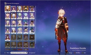Genshin impact - Zhongli C2 + Kazuha C1 + Ganyu e muito mais