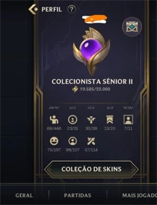 Conta 112 Skins Wild Rift - League of Legends: Wild Rift LOL WR