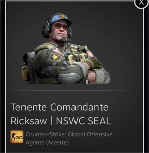 Agente Ricksaw | NSWC SEAL - Counter Strike CS