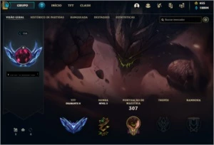 CONTA DIAMANTE TFT JINX CHIBI FOGOS DE ARTIFÍCIO + 37 SKINS - League of Legends LOL