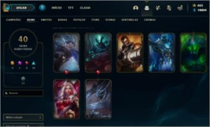 CONTA DIAMANTE TFT JINX CHIBI FOGOS DE ARTIFÍCIO + 37 SKINS - League of Legends LOL