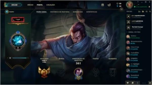 conta gold 5 - League of Legends LOL