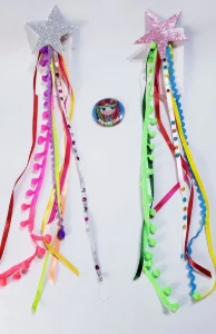 Presilhas Coloridas Festa - Artesanato e Personalizados