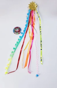 Presilhas Coloridas Festa - Artesanato e Personalizados
