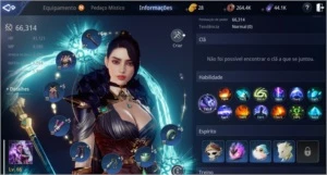 CONTA MIR4 LVL 66 - 66K POWER