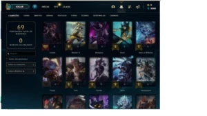 CONTA LEAGUE OF LEGENDS NIVEL 56 PRATA 2  COM 30 CAMPEÔES!!! LOL