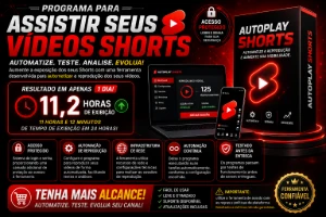 Programa Novo Para Shorts-Ganhe Horas Yt - Outros