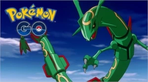 Captura De Pokemon Lendário - Rayquaza - Pokemon GO