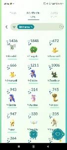 Conta pokémon go com 9 lendários lv32