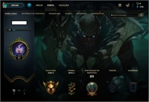 Conta Ouro 2 LOL - League of Legends